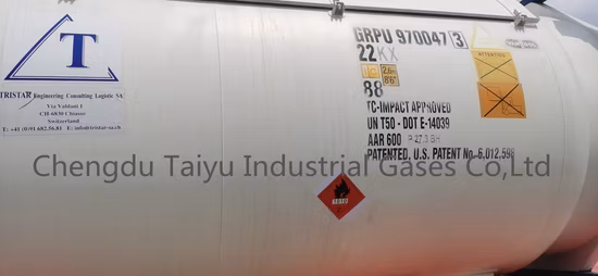 Fast Delivery China Competitive Price Liquid Refrigerant R1270 Propylene Gas C3h6